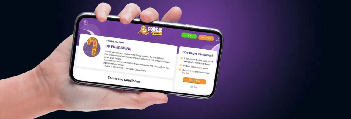 Cookie Casino Mobiele App